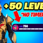 *NO TIMER Game Breaking FORTNITE XP GLITCH Map to LEVEL UP FAST in Chapter 6