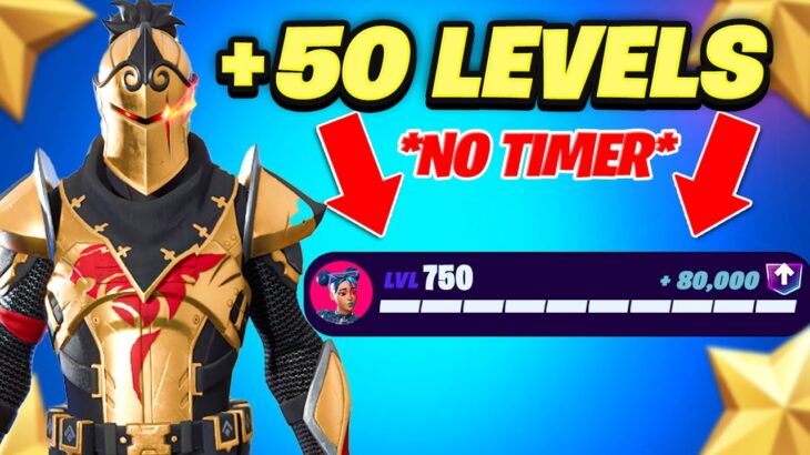 *NO TIMER Game Breaking FORTNITE XP GLITCH Map to LEVEL UP FAST in Chapter 6