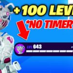 *NO TIMER Game Breaking FORTNITE XP GLITCH Map to LEVEL UP FAST in Chapter 6