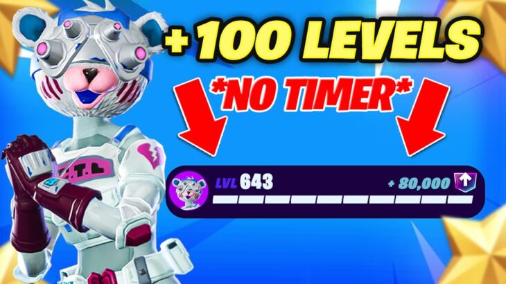 *NO TIMER Game Breaking FORTNITE XP GLITCH Map to LEVEL UP FAST in Chapter 6