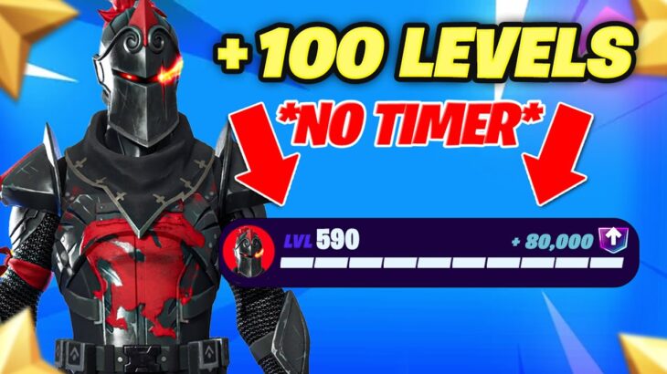 *NO TIMER Game Breaking FORTNITE XP GLITCH Map to LEVEL UP FAST in Chapter 6