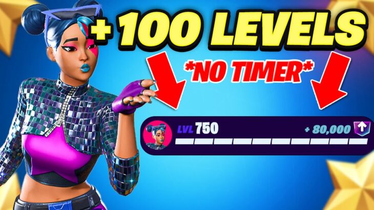 *NO TIMER Game Breaking FORTNITE XP GLITCH Map to LEVEL UP FAST in Chapter 6