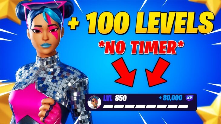 *No Timer* Crazy FORTNITE XP GLITCH Map to LEVEL UP FAST