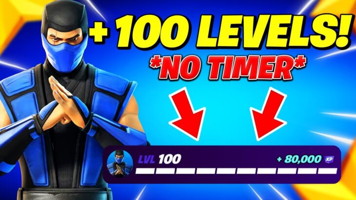 *No Timer* Game Breaking FORTNITE XP GLITCH MAP to LEVEL UP FAST!