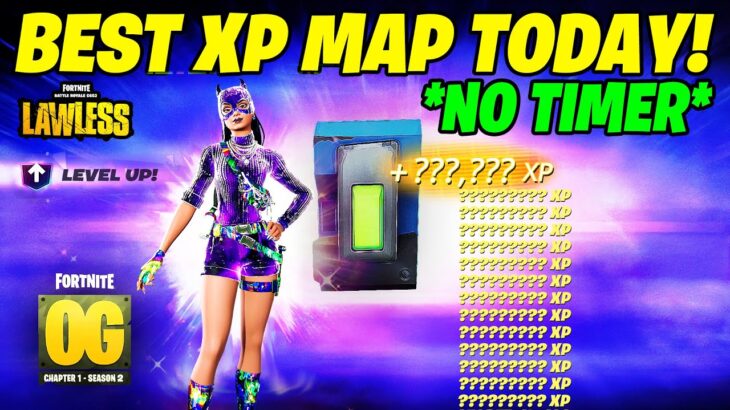 BEST NO TIMER Fortnite XP GLITCH Map to LEVEL UP in Chapter 6 Season 2!