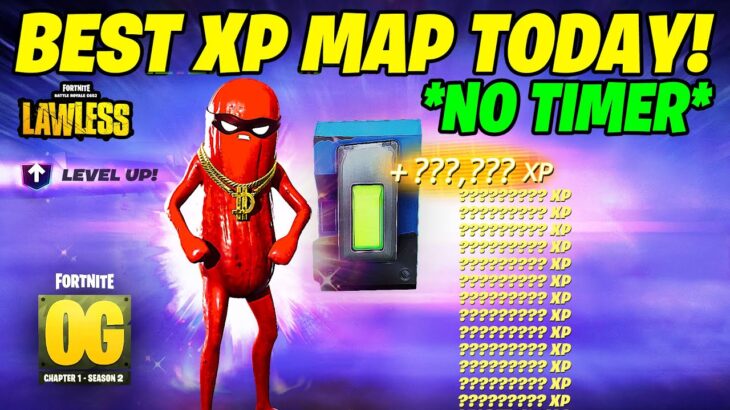 BEST NO TIMER Fortnite XP GLITCH Map to LEVEL UP in Chapter 6 Season 2!