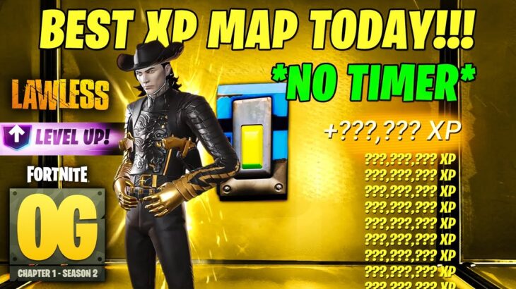 NEW BEST NO TIMER Fortnite XP GLITCH Map to LEVEL UP in Chapter 6 Season 2!