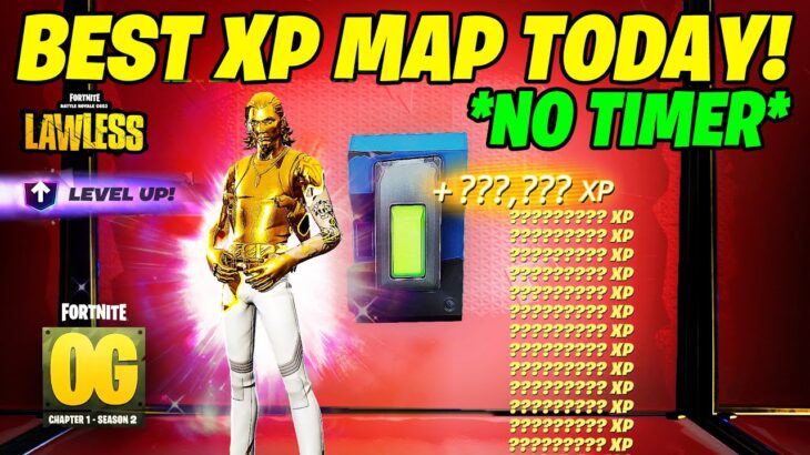 NEW NO TIMER Fortnite XP GLITCH Map to LEVEL UP in Chapter 6 Season 2!