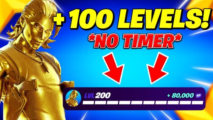 *NO TIMER* Game Breaking FORTNITE XP GLITCH MAP to LEVEL UP FAST!