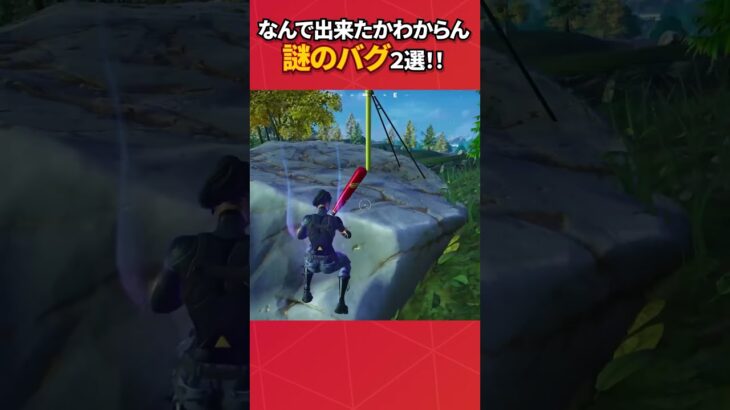 なんで出来たかわかる人いたら教えて！#フォートナイト #fortnite #フォトナ #グリッチ #バグ #裏技 #bug #glitches