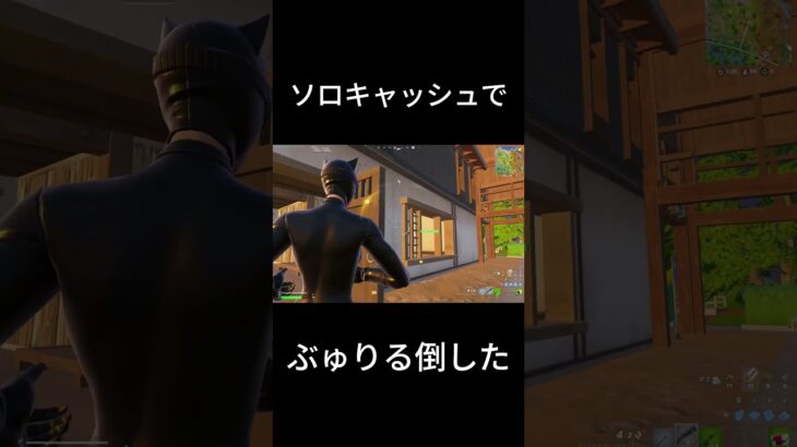 ソロキャッシュでぶゅりる倒した