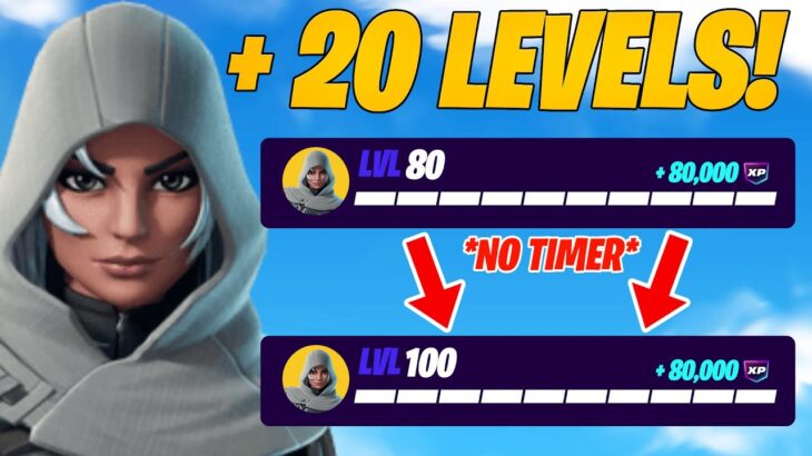 *NEW NO TIMER* Game Breaking XP MAP How To LEVEL UP FAST in Fortnite CHAPTER 6 SEASON 2!