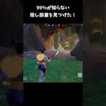 99％が知らない？隠し部屋を見つけた #fortnite #フォートナイト #shorts