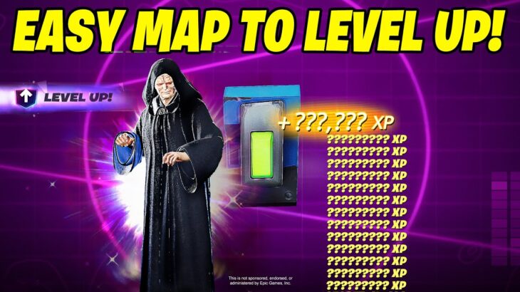 NEW EASY Fortnite XP Map to LEVEL UP in Chapter 6 Season 3!