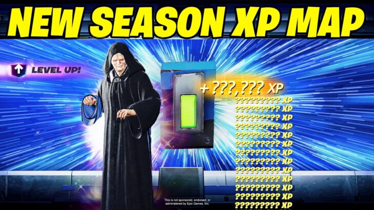 NEW SEASON Fortnite XP Map to LEVEL UP in Chapter 6 Season 3!