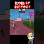 気の技バグはまだできるか検証だ！　#フォートナイト #FORTNITE  #shorts #フォトナ #vtuber