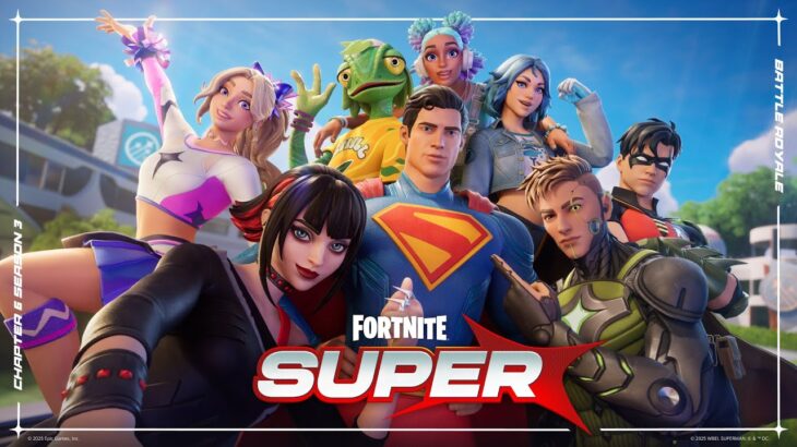 Fortnite Battle Royale Chapter 6 Season 3: Super | Cinematic Gameplay Trailer