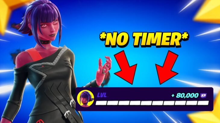 *NEW* NO TIMER Fortnite XP Map to LEVEL UP FAST in Chapter 6 Season 3! (EARN XP)