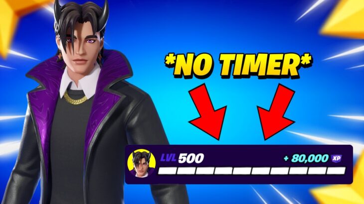 *NEW* NO TIMER Fortnite XP Map to LEVEL UP FAST in Chapter 6 Season 3! (EARN XP)