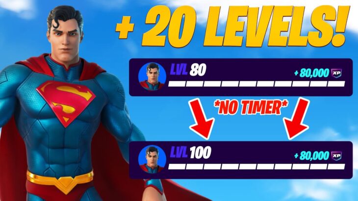 *NEW NO TIMER* Game Breaking XP MAP How To LEVEL UP FAST in Fortnite CHAPTER 6 SEASON 3!