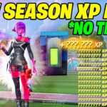 NEW SEASON NO TIMER Fortnite XP Map to LEVEL UP in Chapter 6 Season 3!