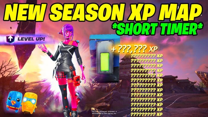 NEW SEASON SHORT TIMER Fortnite XP Map to LEVEL UP in Chapter 6 Season 3!