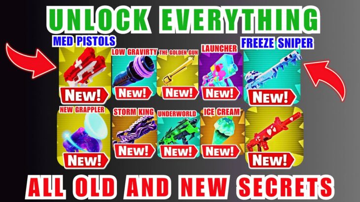 1v1 With Every Gun All Secrets And How To Get Them TUTORIAL!