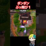 ぶっ飛びバグ１！ストームビーストのポンポンとゴミのバグで透明になるので検証だ！ #フォートナイト #FORTNITE  #shorts #フォトナ #vtuber