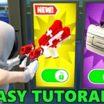 MED PISTOLS LOCATIONS | 1V1 WITH EVERY GUN FORTNITE 6155-1398-4059