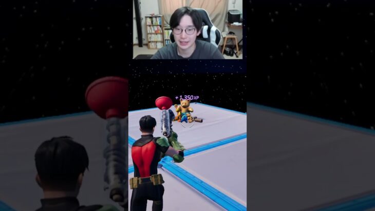 【フォートナイトレベル上げる方法】待ち時間なしの無限XPでスーパーマン最速入手！#フォートナイトレベル上げ #フォートナイト無限XP #xp無限マップ