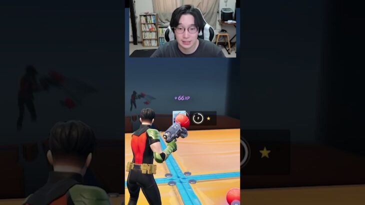 【フォートナイトレベル上げる方法】待ち時間なしの無限XPでスーパーマン最速入手！#フォートナイトレベル上げ #フォートナイト無限XP #xp無限マップ