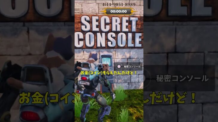 ついに秘密の隠しコードを発見しました！！【茶番/フォートナイト】