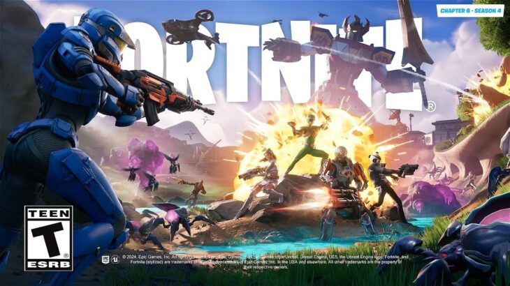 Fortnite Season 4 Power Rangers | Official Cinematic Trailer