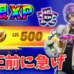 【フォートナイトレベル上げる方法】待ち時間なしの無限XPで最速レベル200！#フォートナイトレベル上げ #フォートナイト無限XP #xp無限マップ