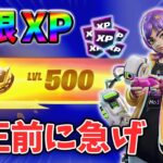 【フォートナイトレベル上げる方法】待ち時間なしの無限XPで最速レベル200！#フォートナイトレベル上げ #フォートナイト無限XP #xp無限マップ