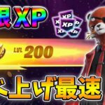 【最速レベル上げ無限XP】放置でLv100!?一瞬でレベルアップできる神マップ！#フォートナイトレベル上げ #フォートナイト無限XP #xp無限マップ