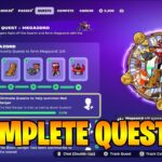 How To COMPLETE ALL COMMUNITY QUESTS MEGAZORD CHALLENGES In Fortnite! (Free Rewards Challenges)