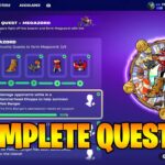 How To COMPLETE ALL COMMUNITY QUESTS MEGAZORD CHALLENGES In Fortnite! (Free Rewards Challenges)