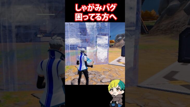 しゃがみできない方へ！最新アプデでPADのバグ多数あります！ #FORTNITE  #shorts #フォトナ #vtuber