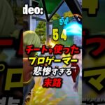 エピックから裁判を起こされた悲惨すぎるチーター #フォートナイト #スイッチ勢 #fortnite