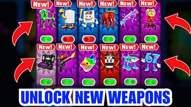 ALL NEW WEAPONS CRAZY 1V1 FFA ALL GUNS & RIDES MAP FORTNITE CREATIVE – ALL SECRETS LOCATIONS PART 26