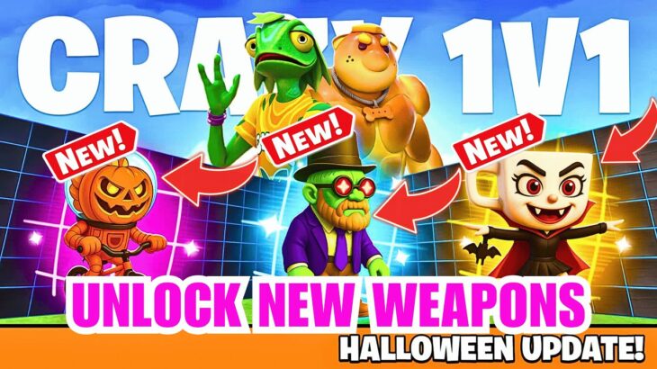 ALL NEW WEAPONS CRAZY 1V1 FFA ALL GUNS & RIDES MAP FORTNITE CREATIVE – ALL SECRETS LOCATIONS PART 30