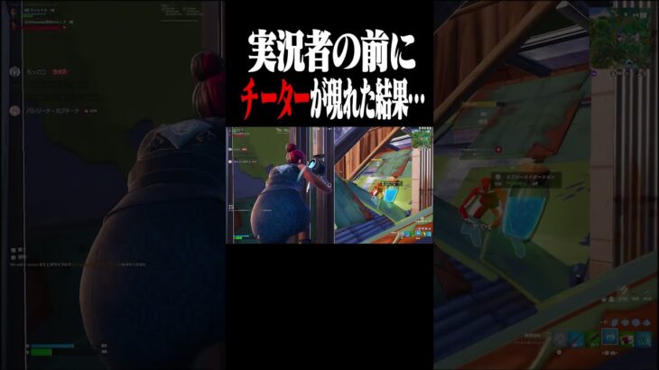 実況者をチートで倒すとこうなります。【フォートナイト/Fortnite】