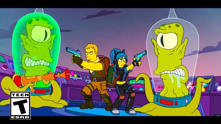 Fortnite The Simpsons Official Trailer (RELEASE DATE)