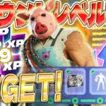 【フォートナイト】アカウントレベル上げ！無料スキンをGET！XPが自動で上昇してレベルアップできるマップを紹介します！ #fortniteXP レベル上げ XP稼ぎ