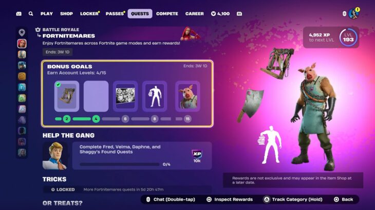 How To COMPLETE ALL FORTNITEMARES QUESTS CHALLENGES In Fortnite! (Free Rewards Quests)