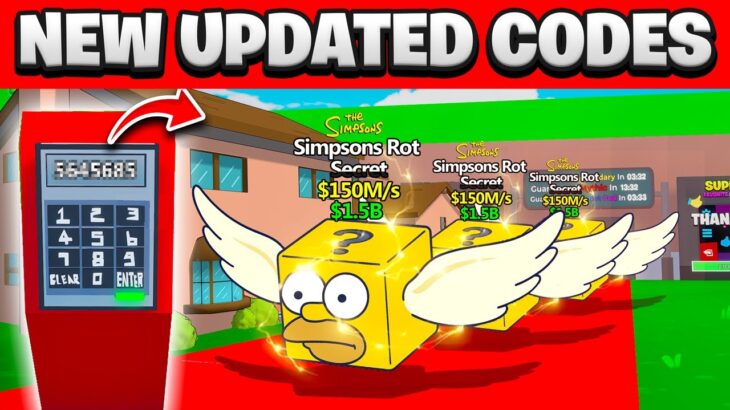 NEW Simpsons SECRET CODES in Fortnite Steal The Brainrot New Event! (New Secret Codes)