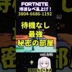 【無限XP】爆速レベル上げマップ　秘密の部屋も！【フォートナイト】【fortnite】646