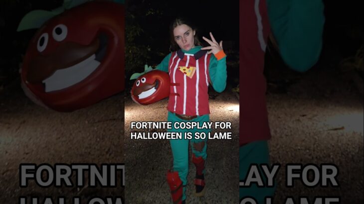 “DONT DRESS as a Fortnite character for Halloween” 🤨
