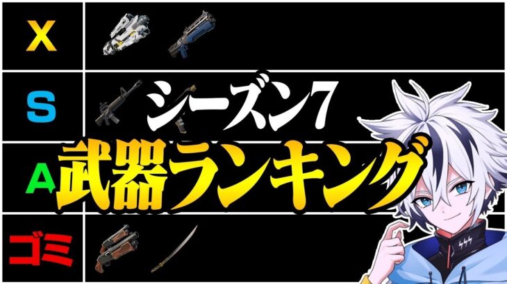 プロが考える新シーズン『最強武器ランキング』紹介＆解説！【フォートナイト/FORTNITE】